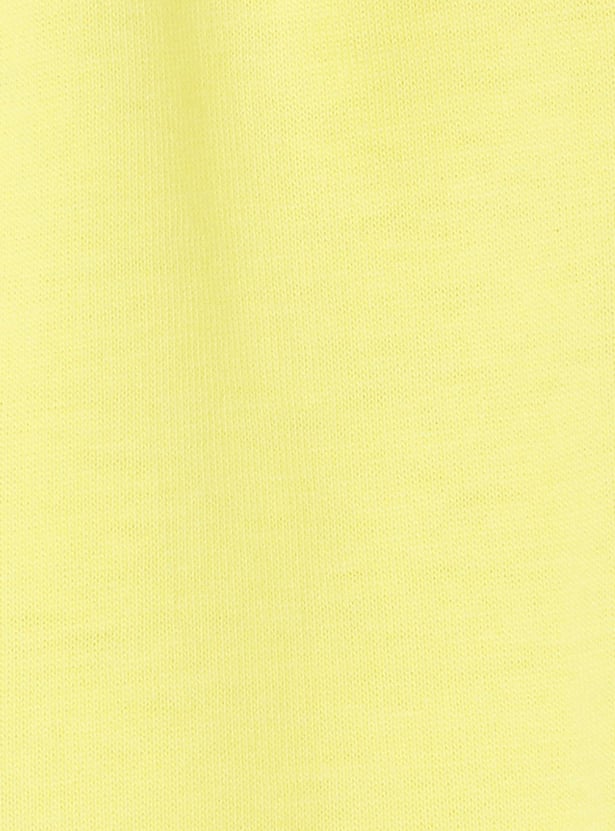 Girls Puff Print Knit Shorts