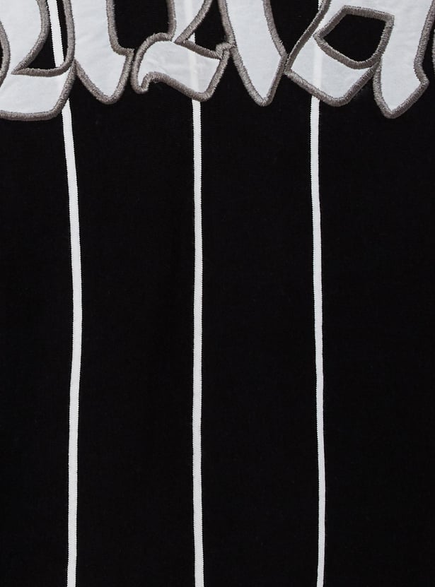 Men Striped Oversized T-shirt