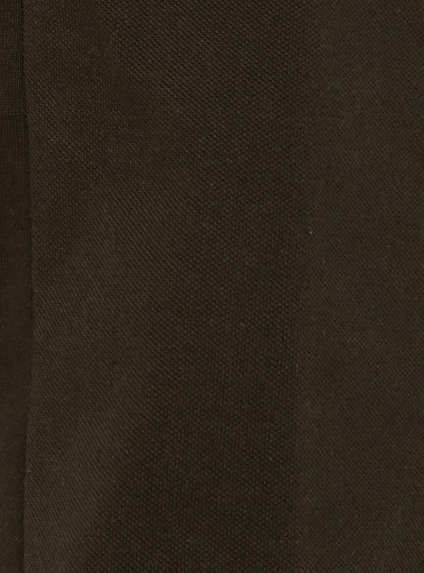 Men Solid Athleisure Cargo Joggers