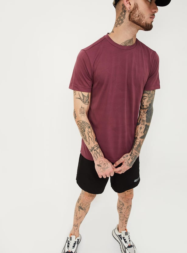 Men Jacquard Active T-shirt