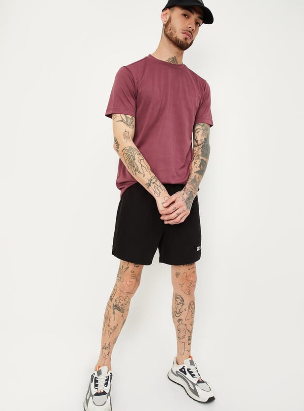 Men Jacquard Active T-shirt