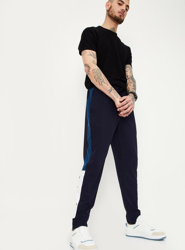 Men Side Panelled Active Joggers