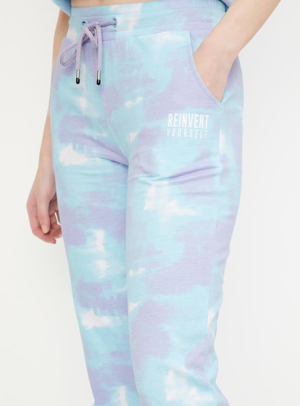 Women Tie & Dye Sports Joggers