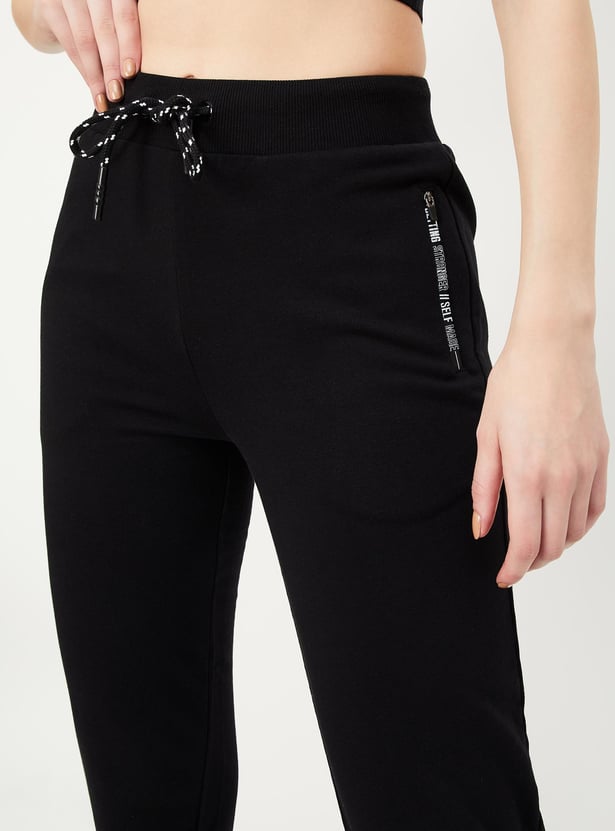 Women Solid Sport Joggers