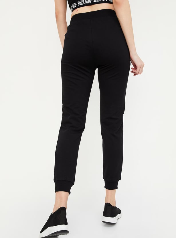 Women Solid Sport Joggers