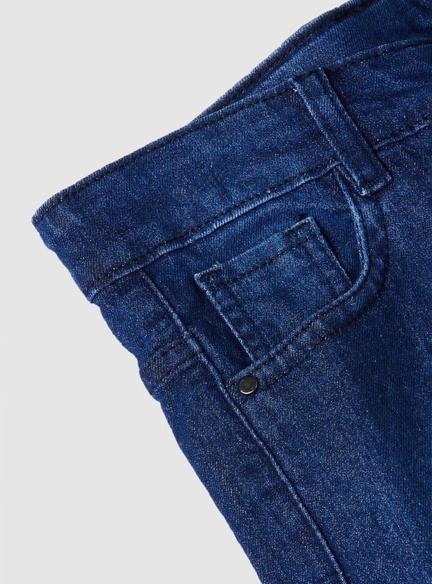 Boys Washed Slim Fit Jeans