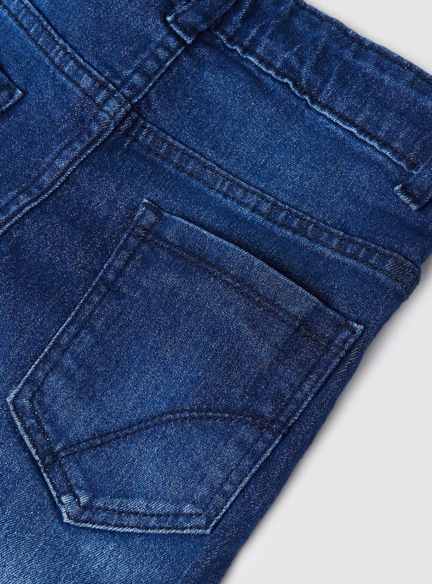 Boys Washed Slim Fit Jeans