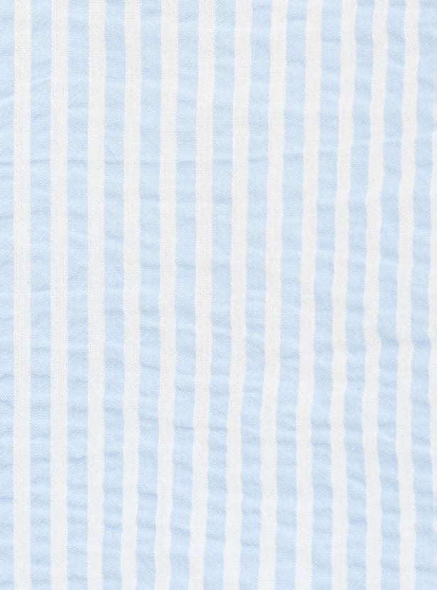 Women Striped Woven Top