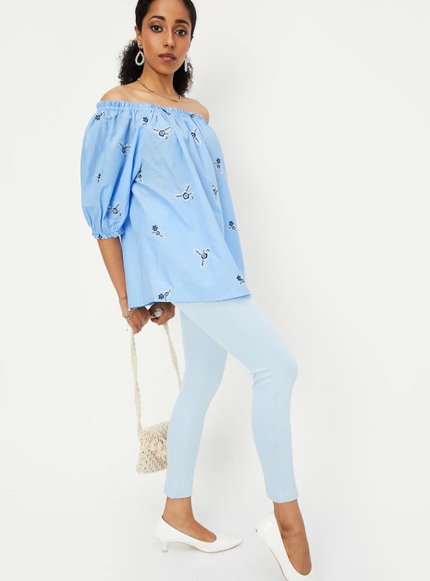 Women Embroidered Top