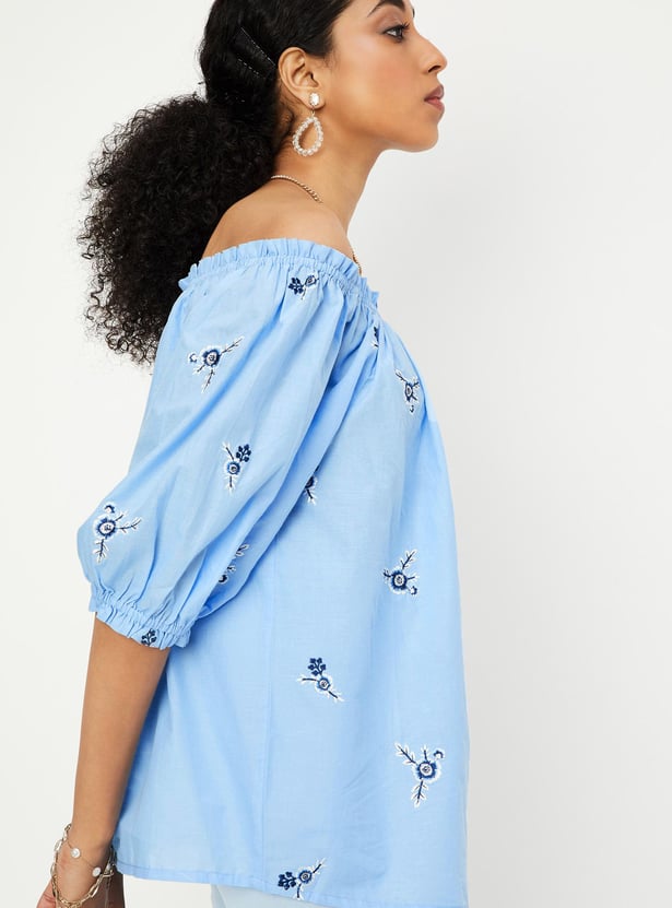 Women Embroidered Top