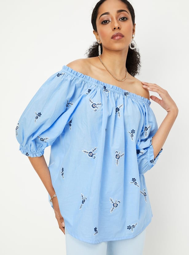 Women Embroidered Top