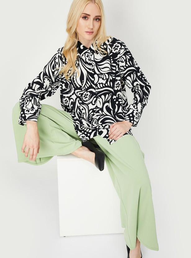 Women Abstract Printed Shirt