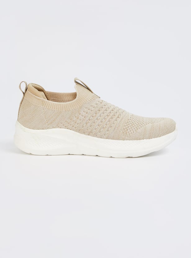 Women Knit Slip-On Sports Shoes