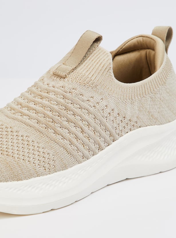 Women Knit Slip-On Sports Shoes