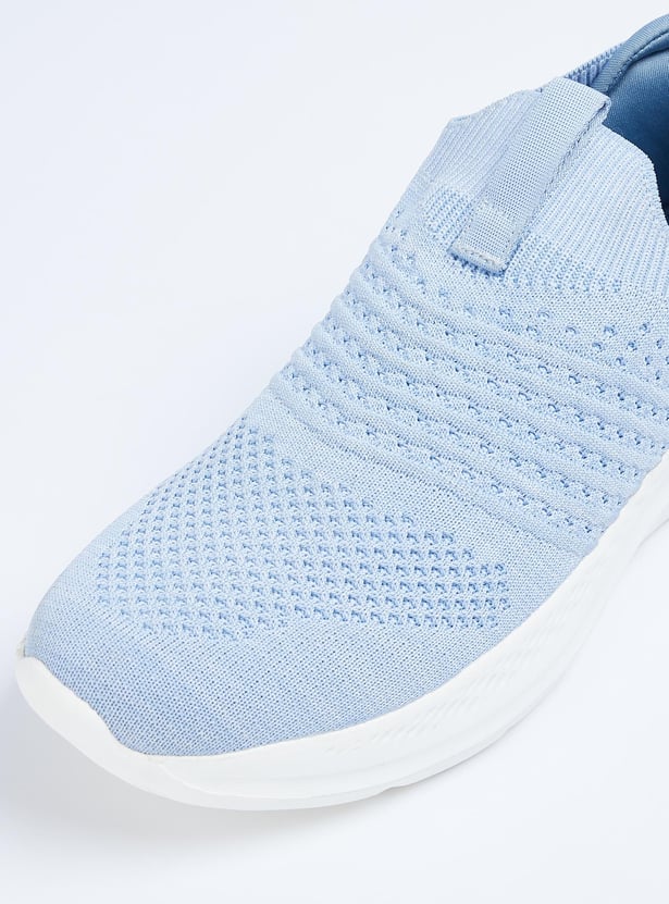 Women Knit Slip-On Sports Shoes