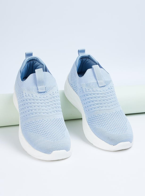 Women Knit Slip-On Sports Shoes