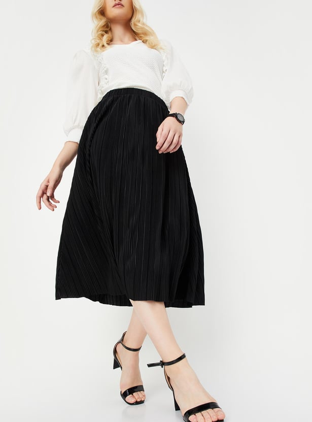 Women Pleated Skirt