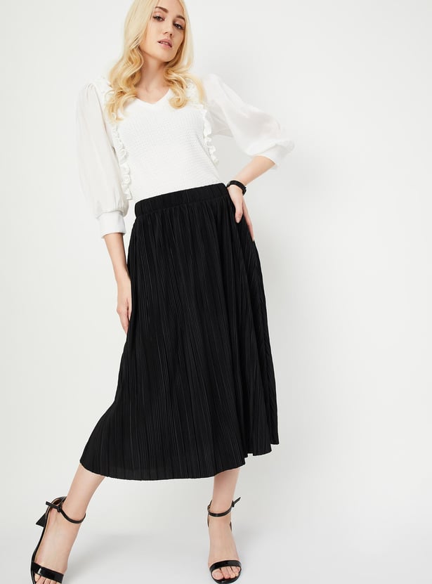 Women Pleated Skirt