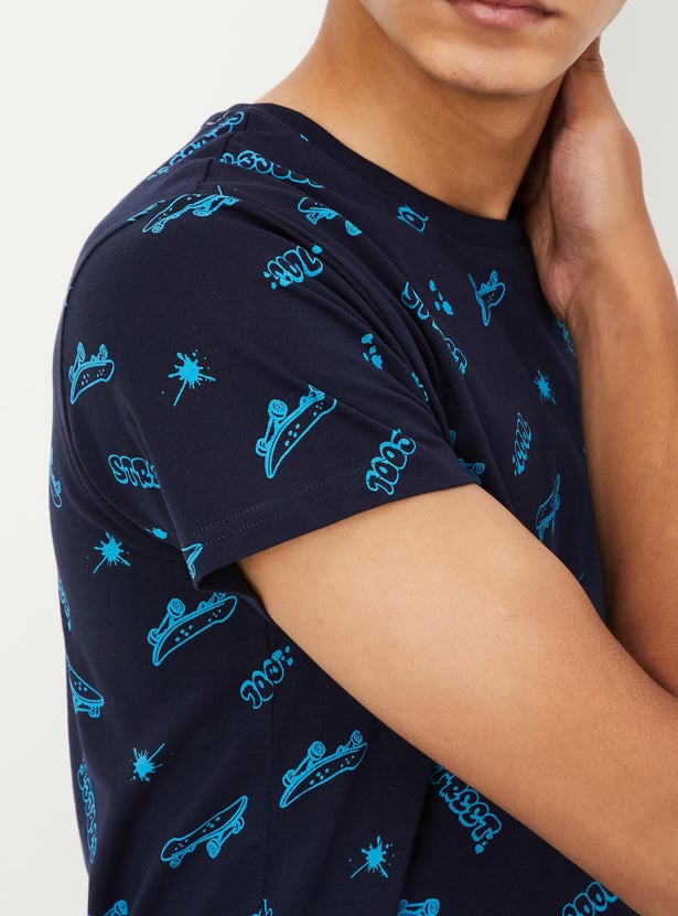 Boys All-Over Print T-shirt