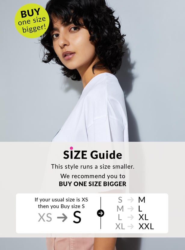 URB_N Women Sequinned Cropped T-shirt