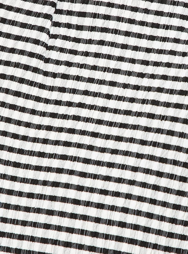 Women Gingham Checked Belted Jumpsuit