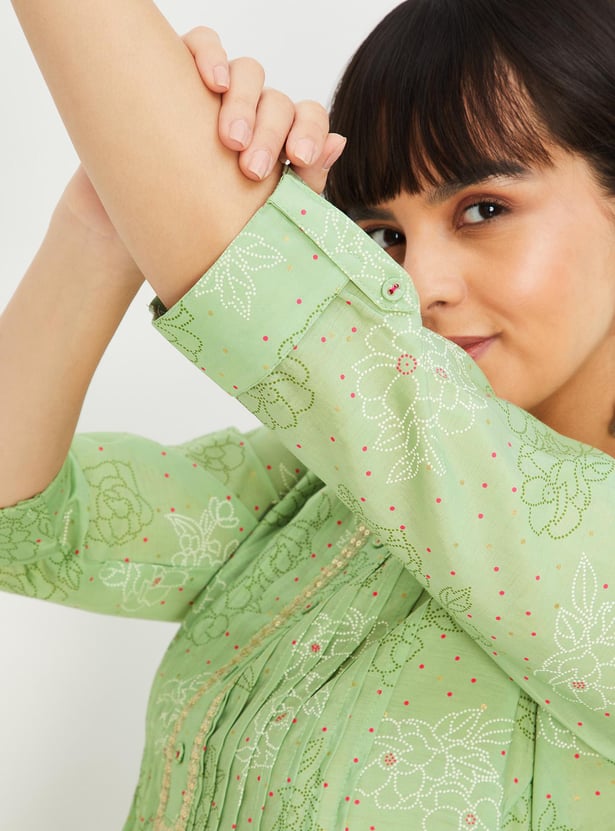 EXP - Ani Printed Straight Kurta