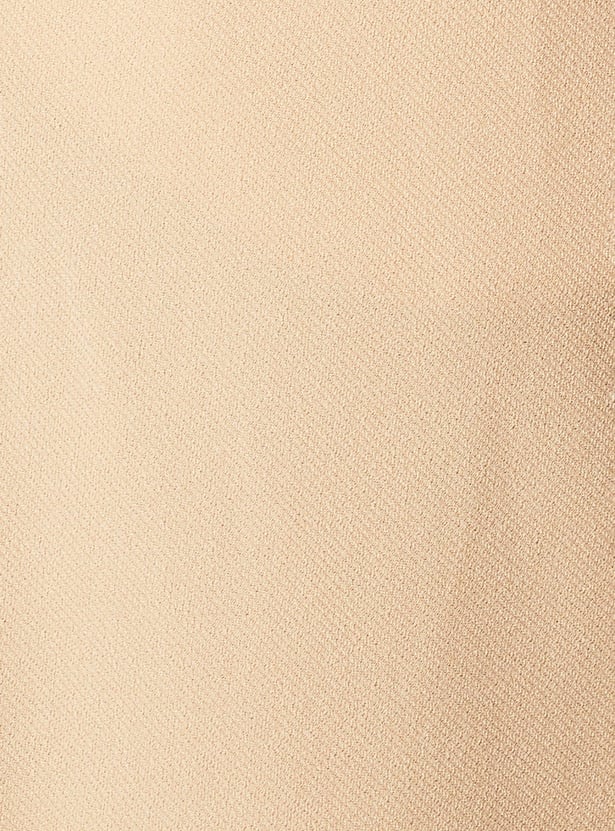 Women Solid Wide Leg Trousers