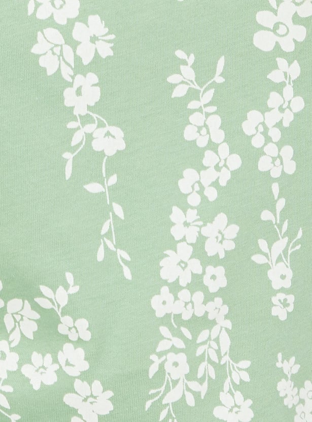 Women Floral Printed T-shirt