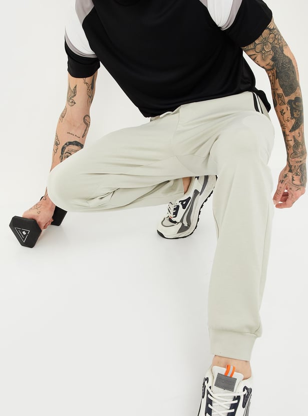 Men Solid Athleisure Joggers