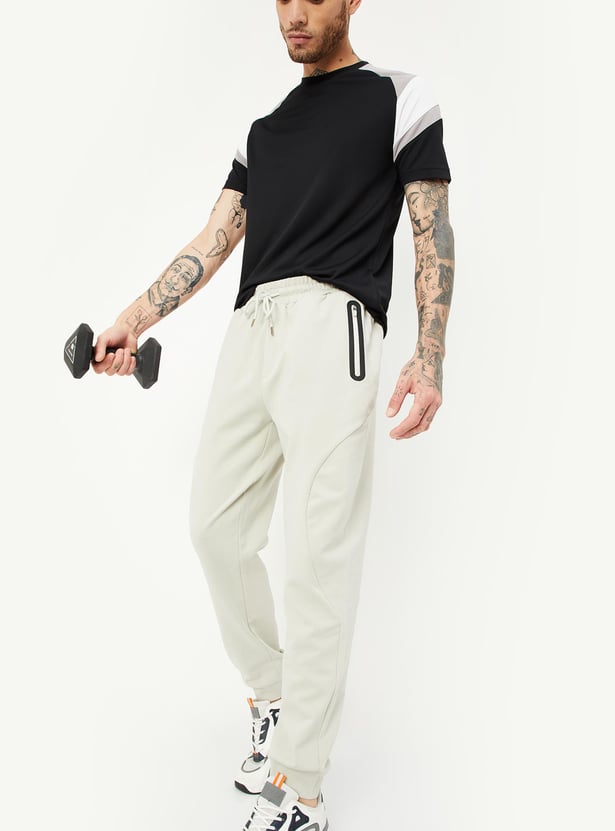 Men Solid Athleisure Joggers