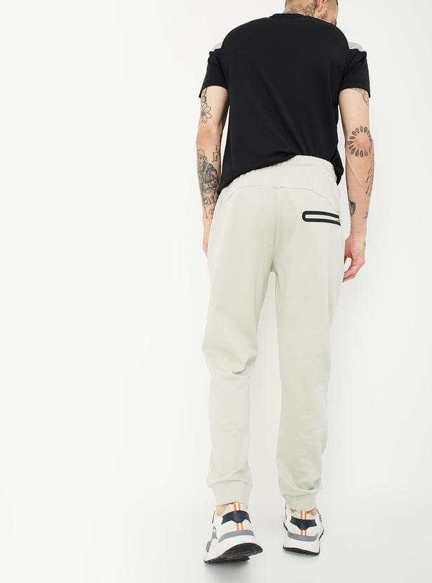 Men Solid Athleisure Joggers