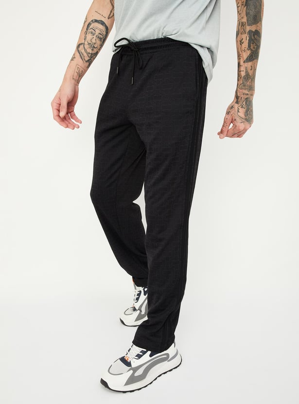 Men Printed Athleisure Track Pants