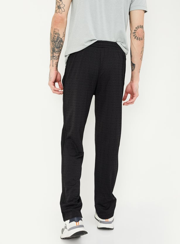 Men Printed Athleisure Track Pants