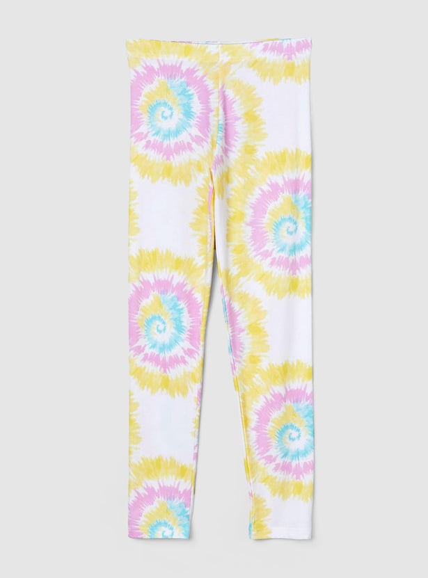 Girls Tie and Dye Leggings