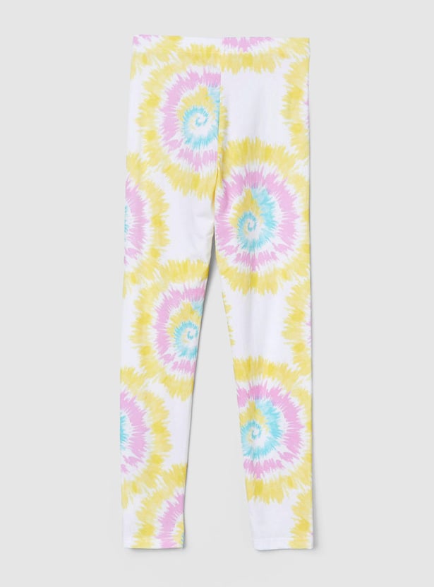Girls Tie and Dye Leggings