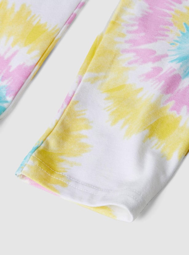 Girls Tie and Dye Leggings