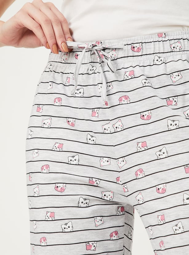 Women Quirky Printed Pyjamas