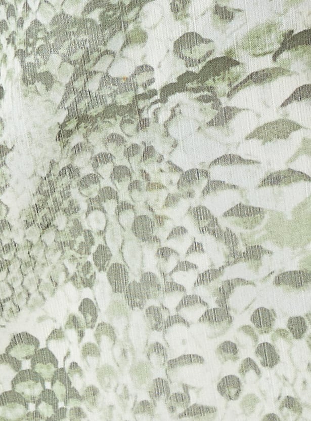 Women Printed Blouse with Camisole