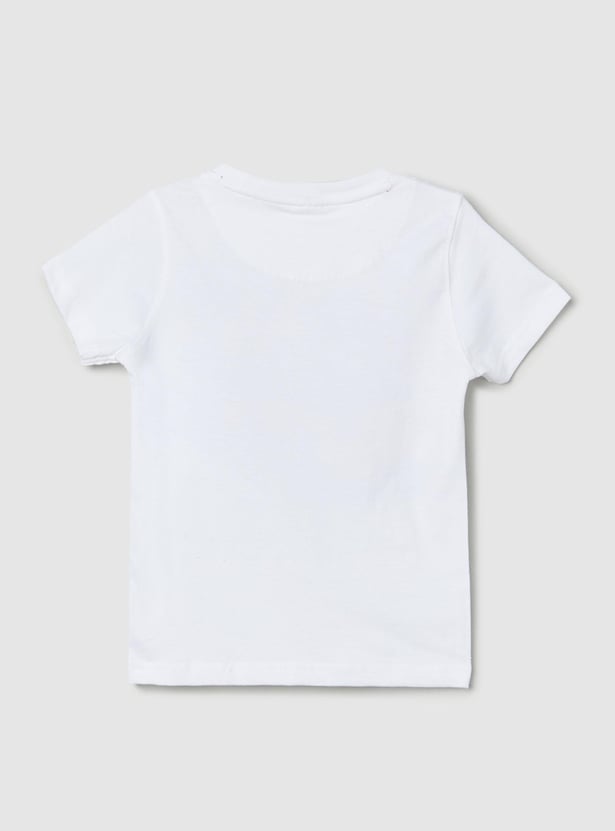 Boys Printed Shorts Set