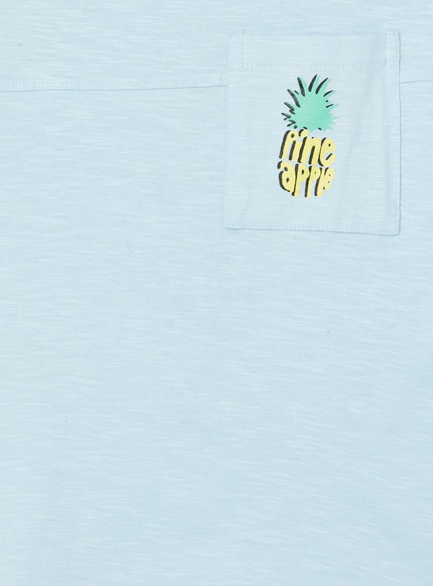 Boys Back Graphic Printed T-shirt