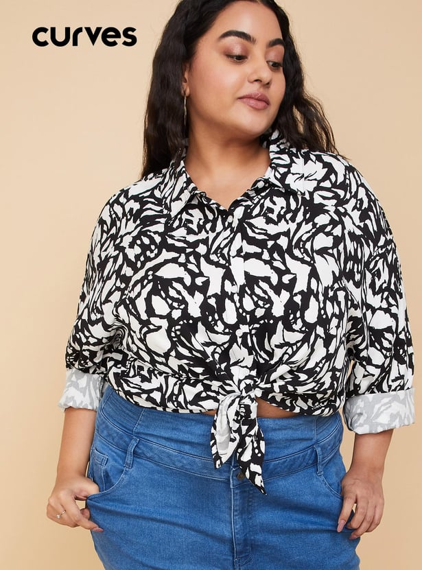 Women Abstract Printed Shirt