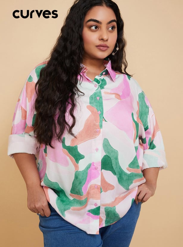 Women Abstract Printed Shirt