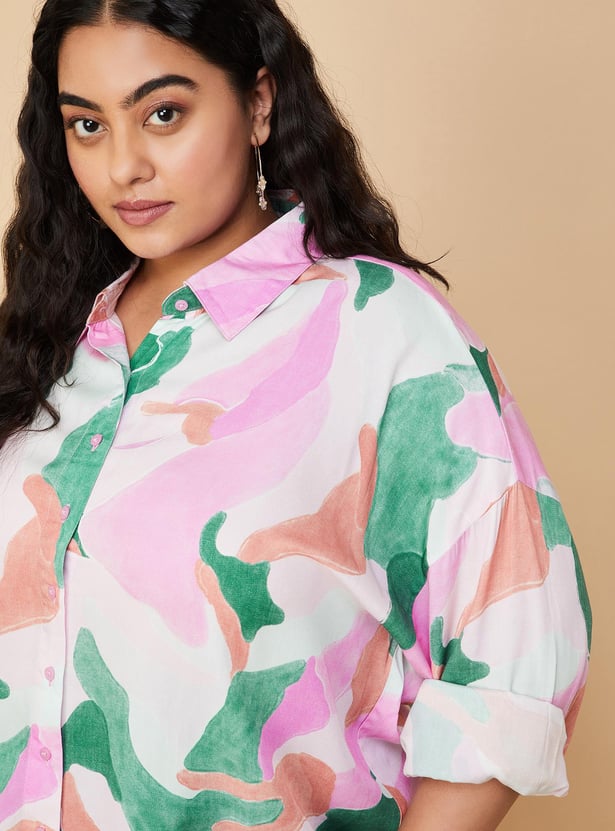 Women Abstract Printed Shirt