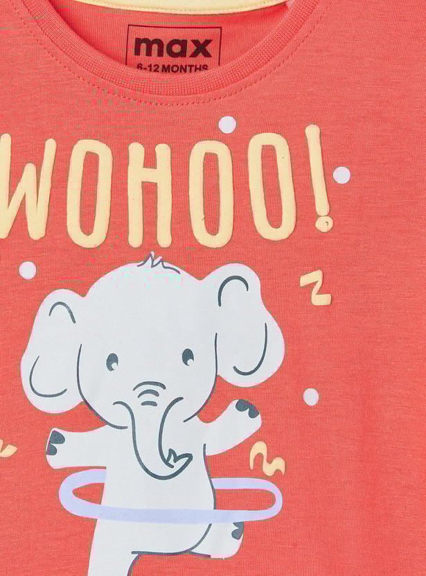 Boys Graphic Print T-shirt