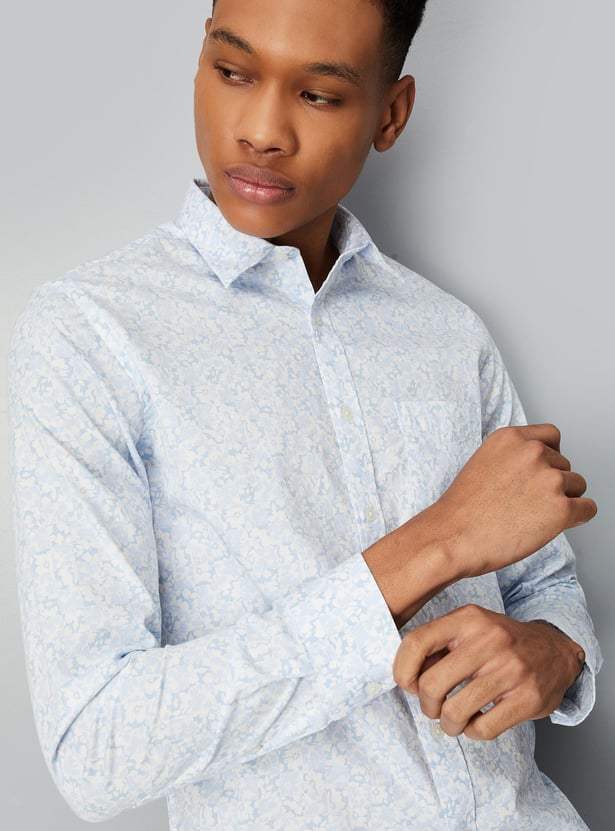 Buy Men Printed Regular Fit Casual Shirt Online at just