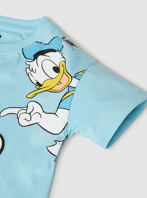 Boys Mickey Printed T-shirt