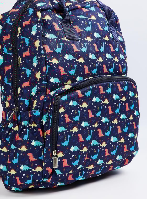 Women Printed Diaper Backpack