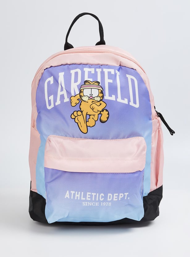 Girls Garfield Print Backpack
