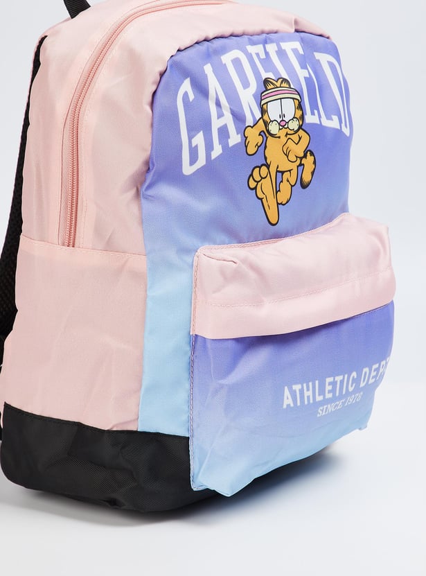 Girls Garfield Print Backpack