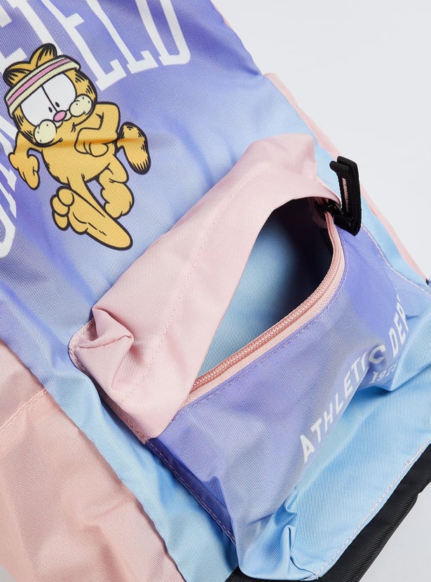 Girls Garfield Print Backpack